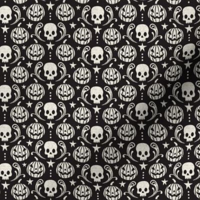 Haunted Pumpkin Patch - Black Ivory Small Scale