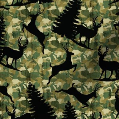 Hunting Silhouettes on Camo