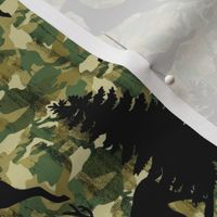 Hunting Silhouettes on Camo