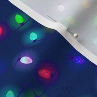 Holiday Lights on Blue (small scale)