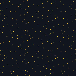 Sparkly Christmas Stars on black