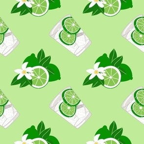 Gin and Tonic Pale Green - Small