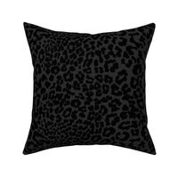 Black Leopard Animal Print