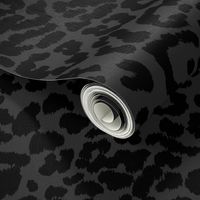 Black Leopard Animal Print