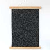 Black Leopard Animal Print