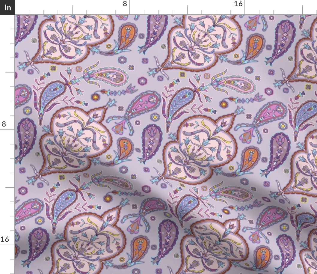 Dakota Paisley - pattern 1a