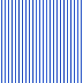 Nautical Stripe - White & Blue Small