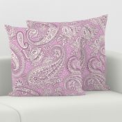 large Paisley Positivity lilac tones