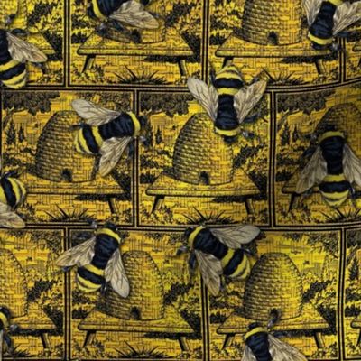Bees on Hive Tile