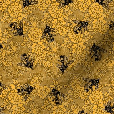 Bees on Lace