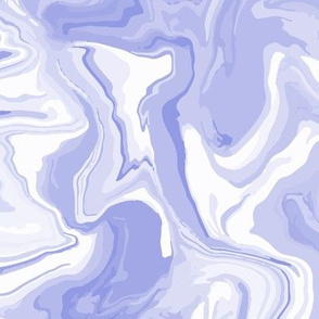 Violet liquid marble