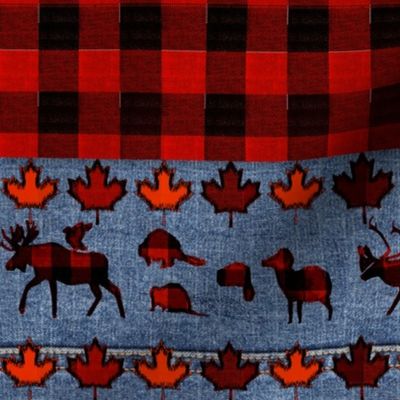 Revamped Canadian Faunas, jean and plaid