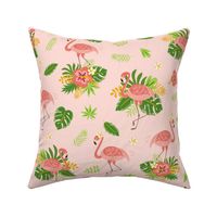 Pink Flamingo. Tropical vibes