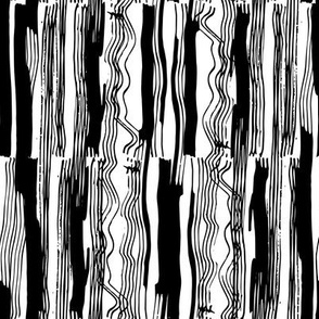pattern white black vertical lines chalk grid design abstract simple scandinavian style grunge texture. trend of the season. 