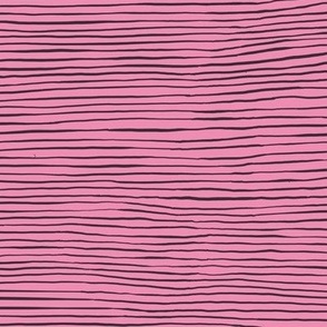 Medium - Purple stripes on pink