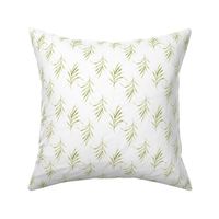 palm frond white |tropical leaves|Renee Davis