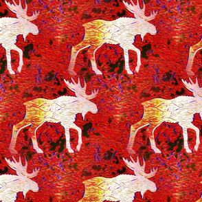 Red Mystical Moose 