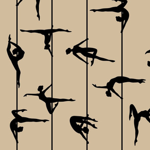 pole dance beige  (large scale)