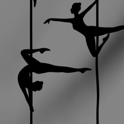 pole dance gray  (large scale)