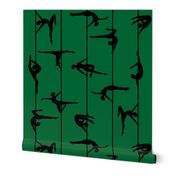 pole dance green  (large scale)