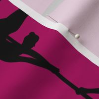 pole dance magenta  (large scale)