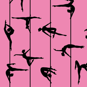 pole dance pink  (large scale)
