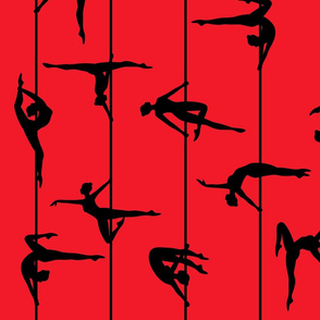 pole dance red  (large scale)