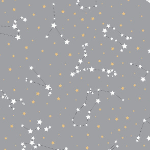 Constellations, gray (large scale)
