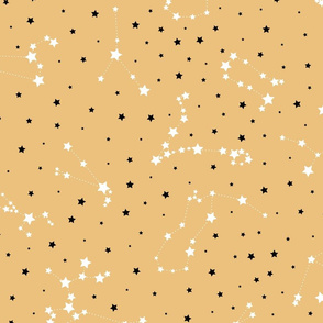 Constellations, yellow (large scale)