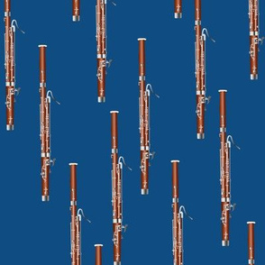 bassoon on classic blue