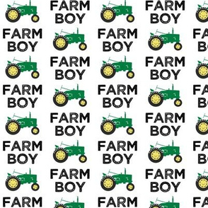 (small scale) Farm Boy - Tractor green - LAD19BS