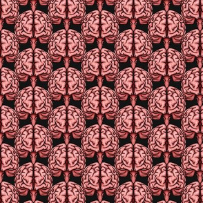 Human Brains think Pink on Charcoal, Large