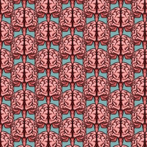 Human Brains think Pink on Teal, Large