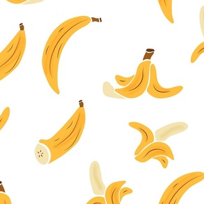 Papercut Bananas- Yellow- Large Scale