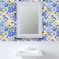 Detailed Azulejos Wallpaper