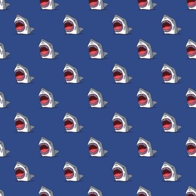Baby Shark Pattern Stock Vector Illustration and Royalty Free Baby Shark  Pattern Clipart