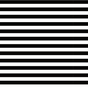 Gothic Halloween - black and white stripes