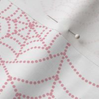 Spider Web Deco- White and Pink- Regular Scale