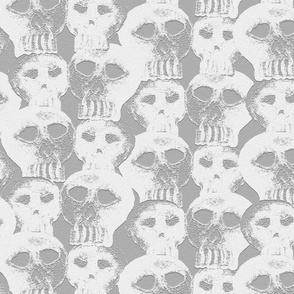 notepaper skulls large