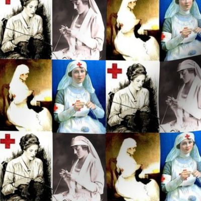 Nurse Knitters in History