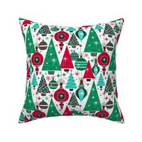 Deck The Halls - Maximalist Christmas White Traditional Multi Regular Scale