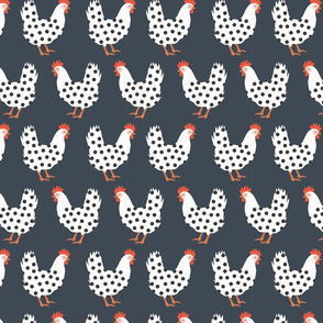 Dot Dot Chicken | Navy