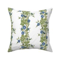 Rambler ~ The William Morris Collection ~ Blue on White