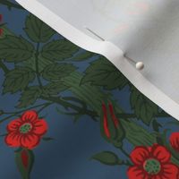 Rambler ~ The William Morris Collection ~  Night Blooms on Ellington 