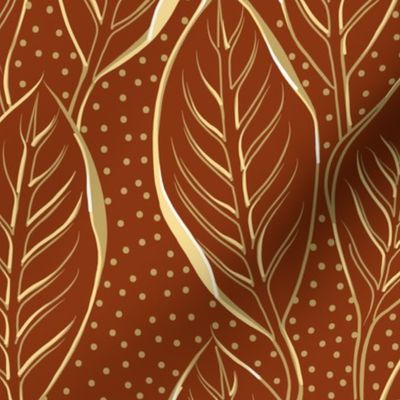 Golden Leaves | Cedar