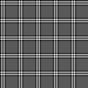 checked plaid gray