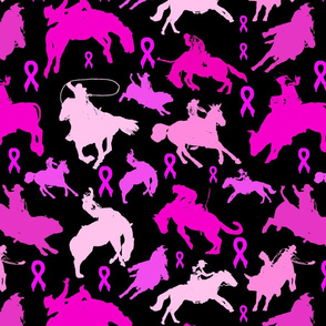 rodeo pink and black