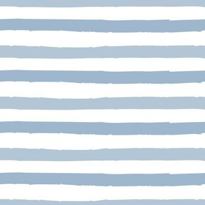 Soft Blue Watercolor Stripes Seamless Pattern Texture