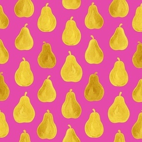 Golden Pears Pink medium