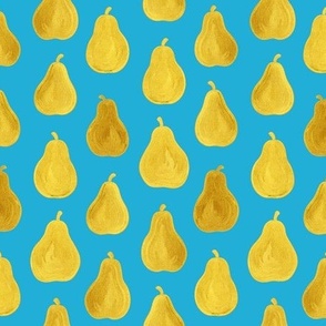 Golden Pears Cyan medium
